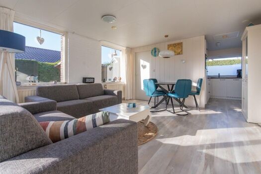 Das helle Wohnzimmer