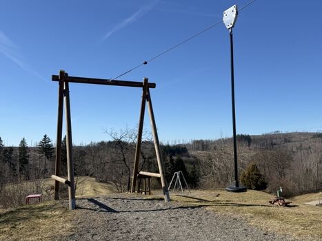 Spielplatz in der Ferienanlage