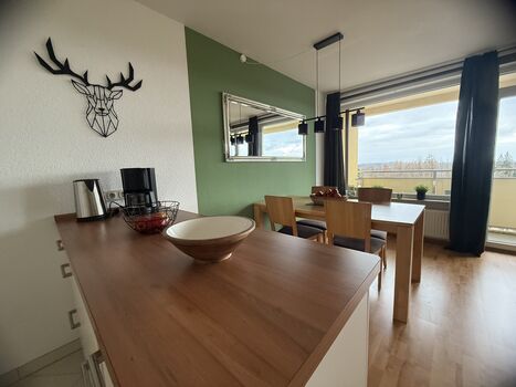 Blick aus der Küche