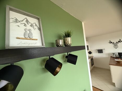 minimalistisch stilvolle Dekoration