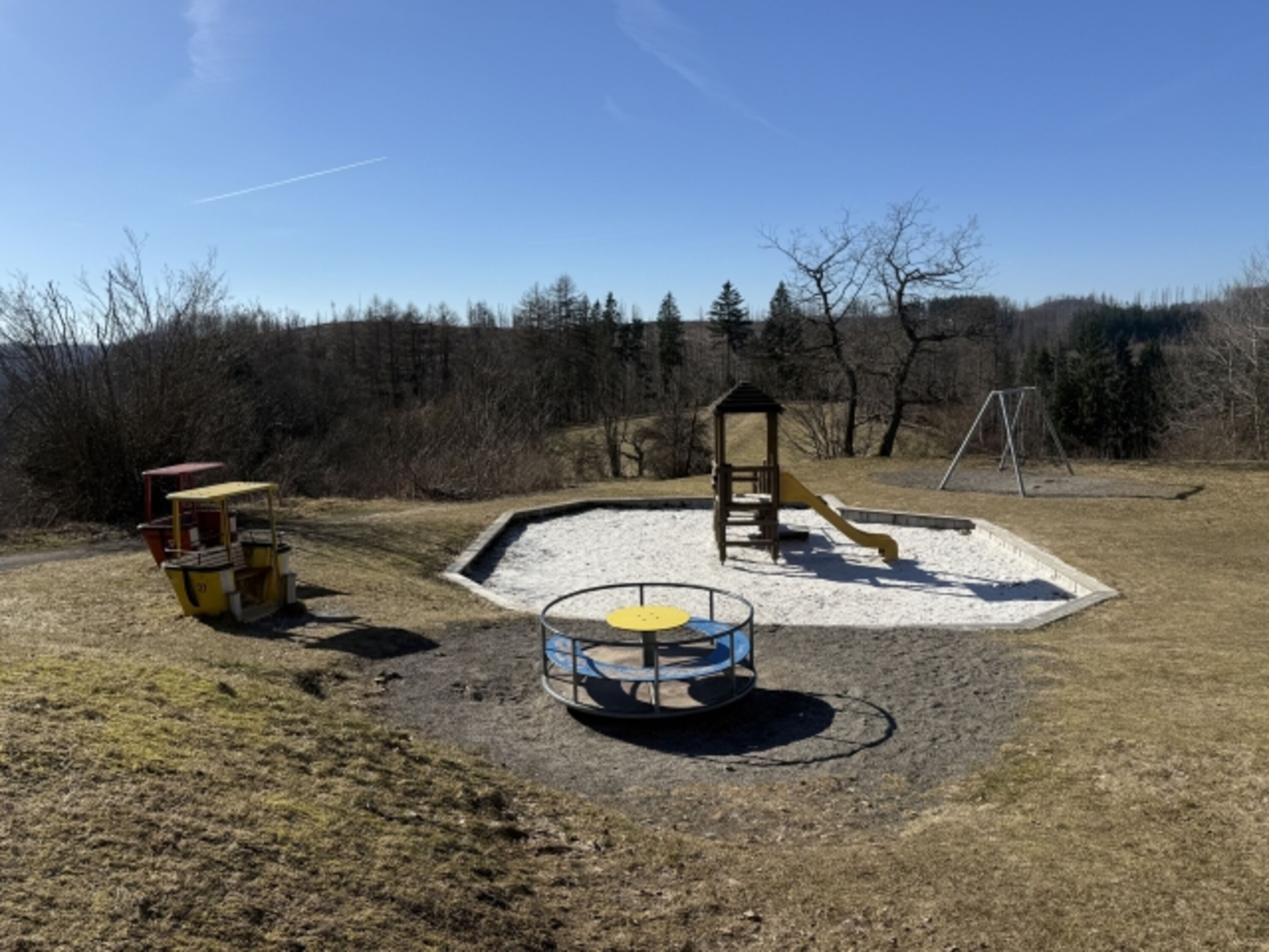Spielplatz in der Ferienanlage