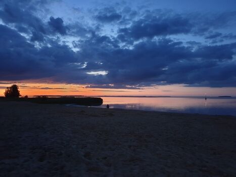 Freester Strand am Abend