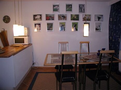 Küche mit Essbereich