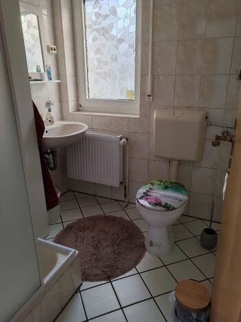 Dusche/WC im Erdgeschoss