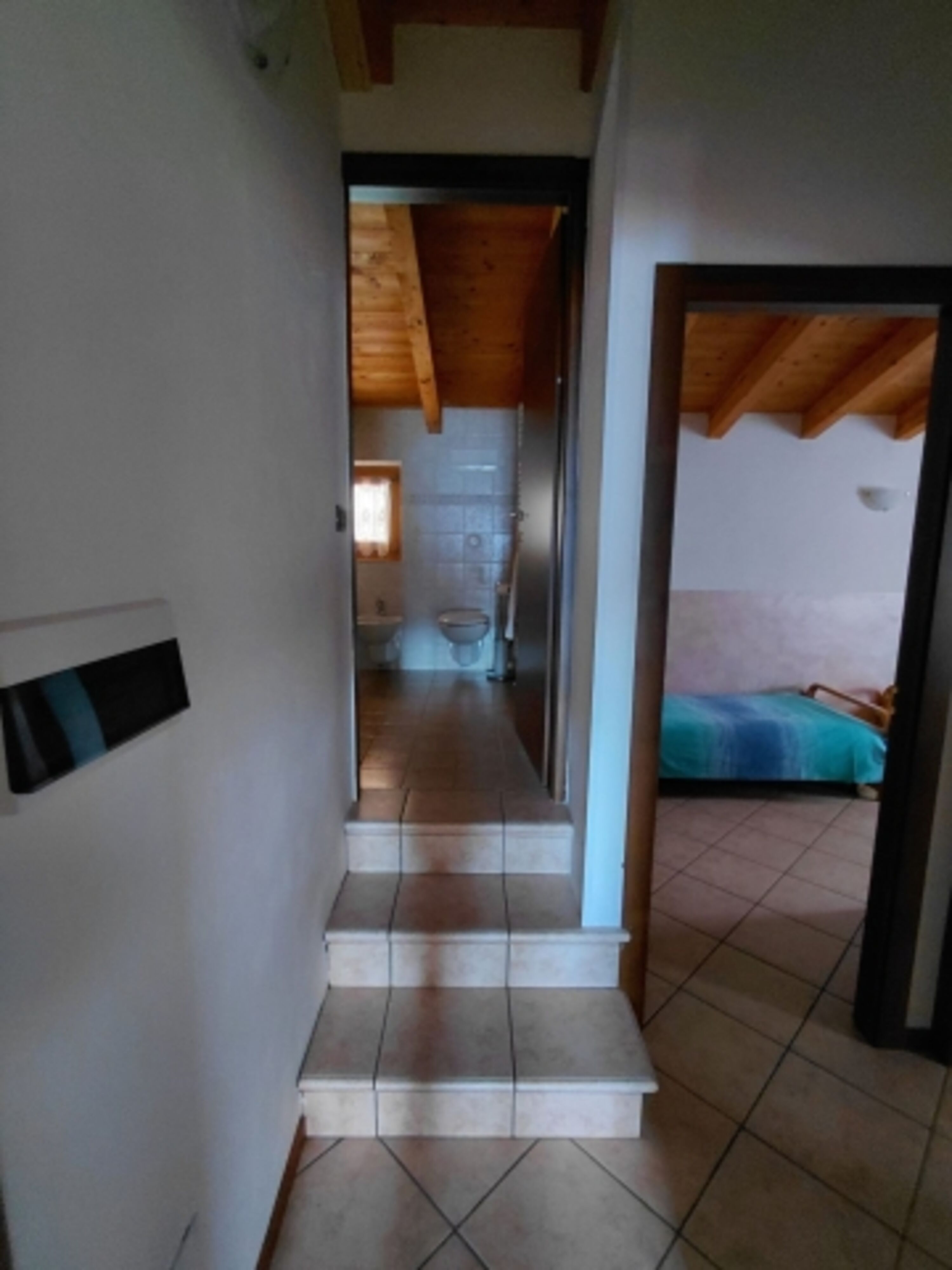 Flur zum Badezimmer