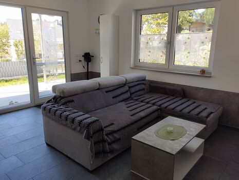 Wohnzimmer Ecksofa