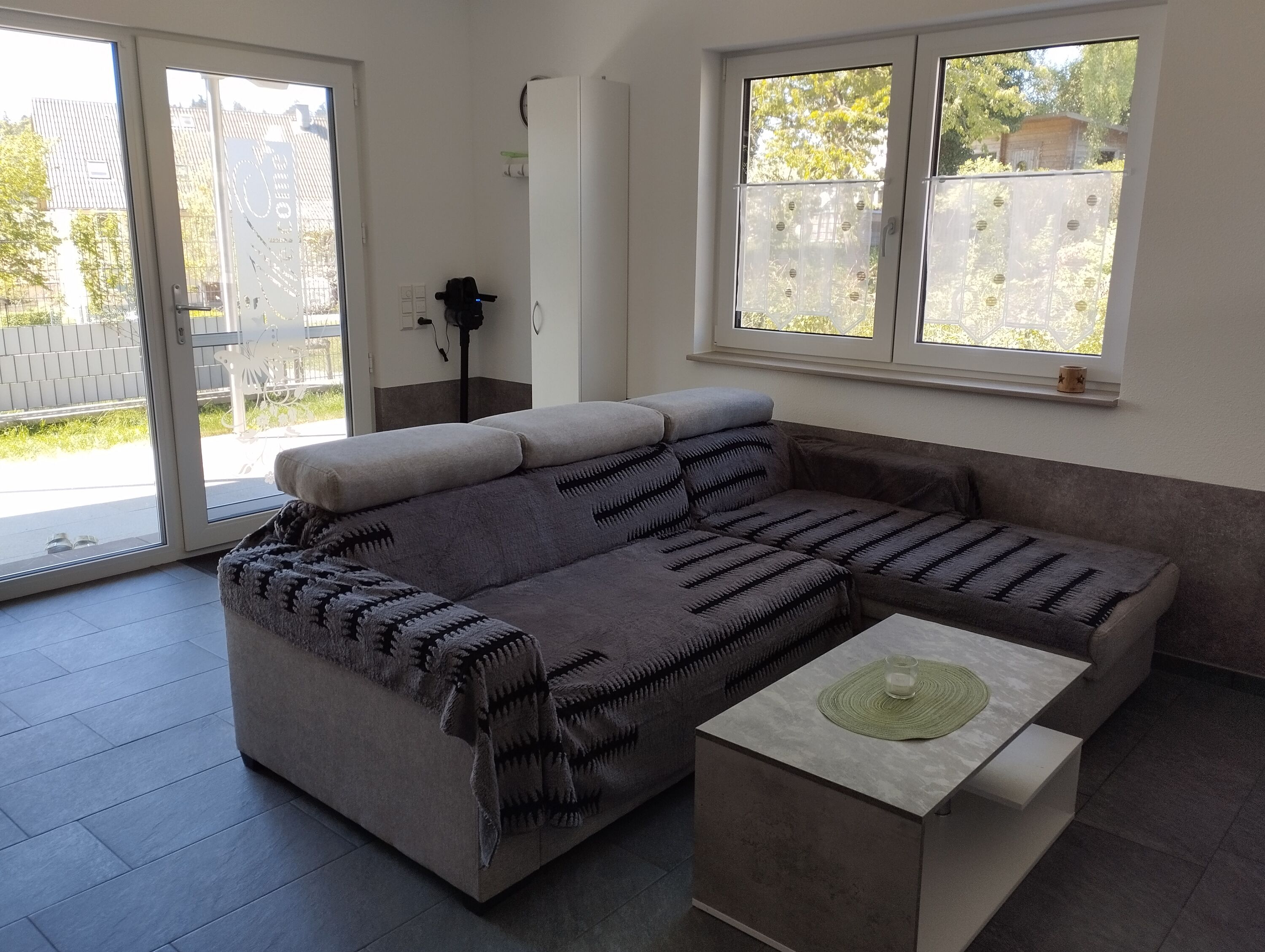 Wohnzimmer Ecksofa