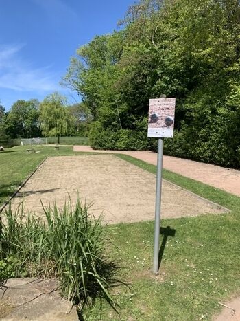 Bouleplatz im Kurpark