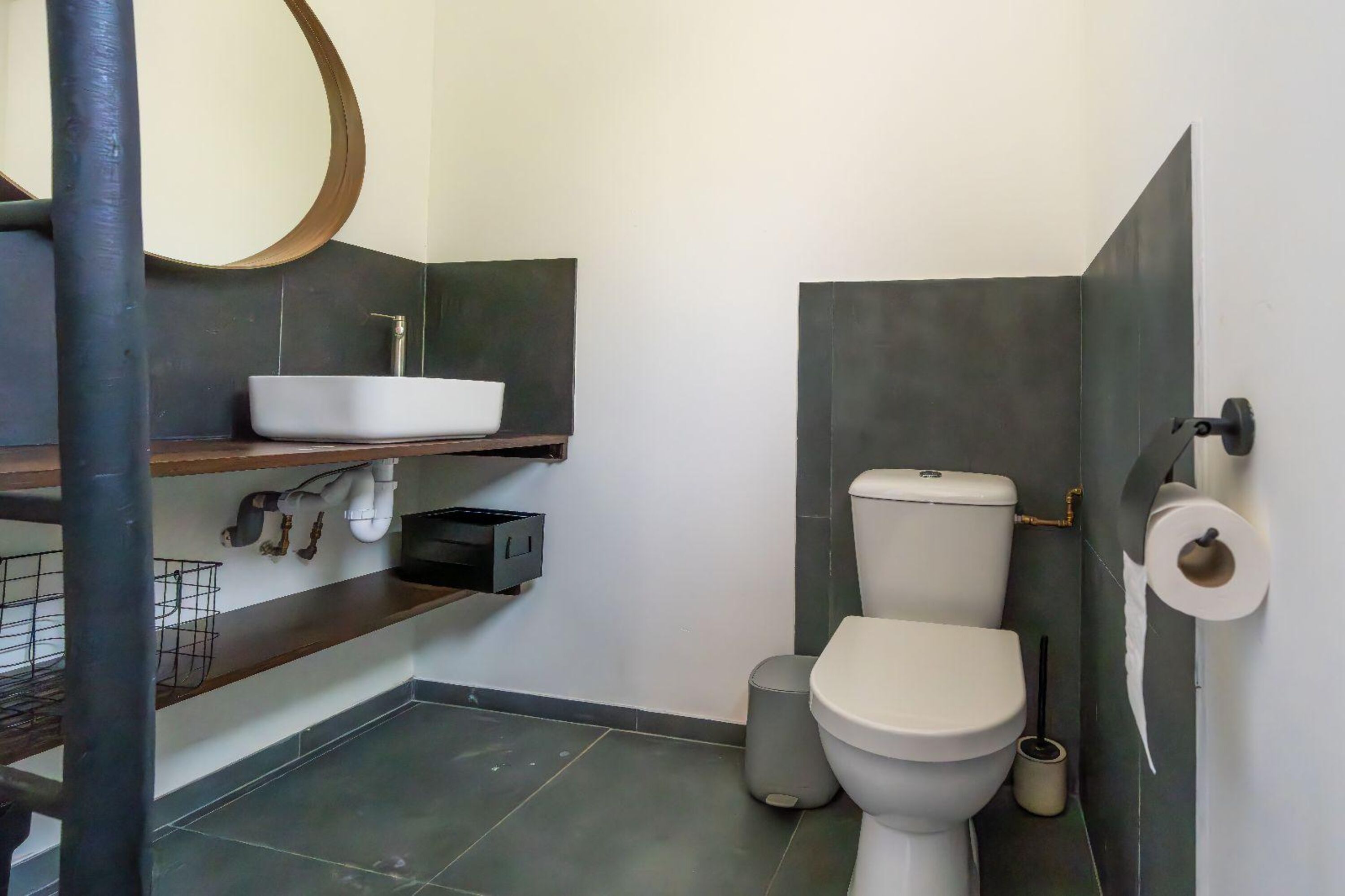 Die separate Toilette