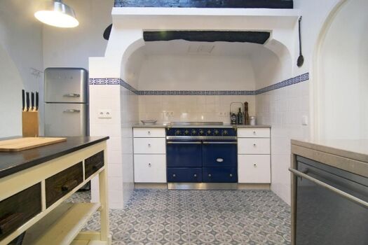 Kochbereich Küche innen