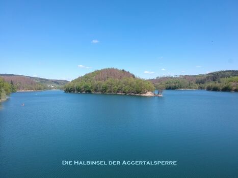 Halbinsel der Agfertalsperre