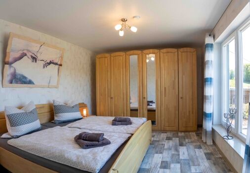 Schalfzimmer mit Seeblick