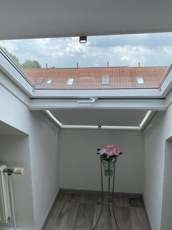 Schlafzimmer Obergeschoss Dachfenster 