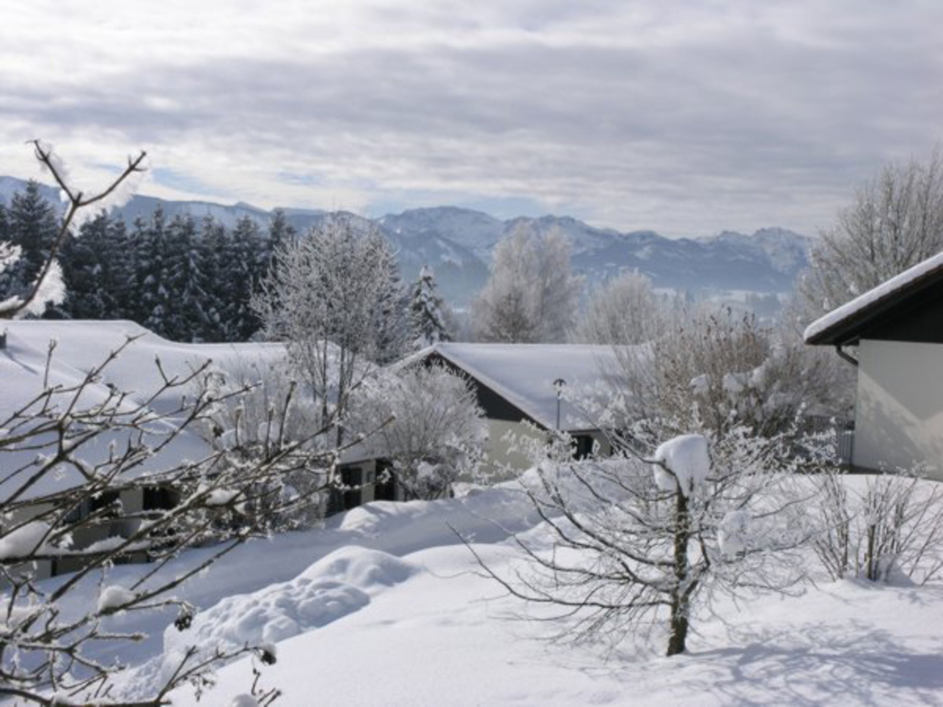 Unser Feriendorf im Winter