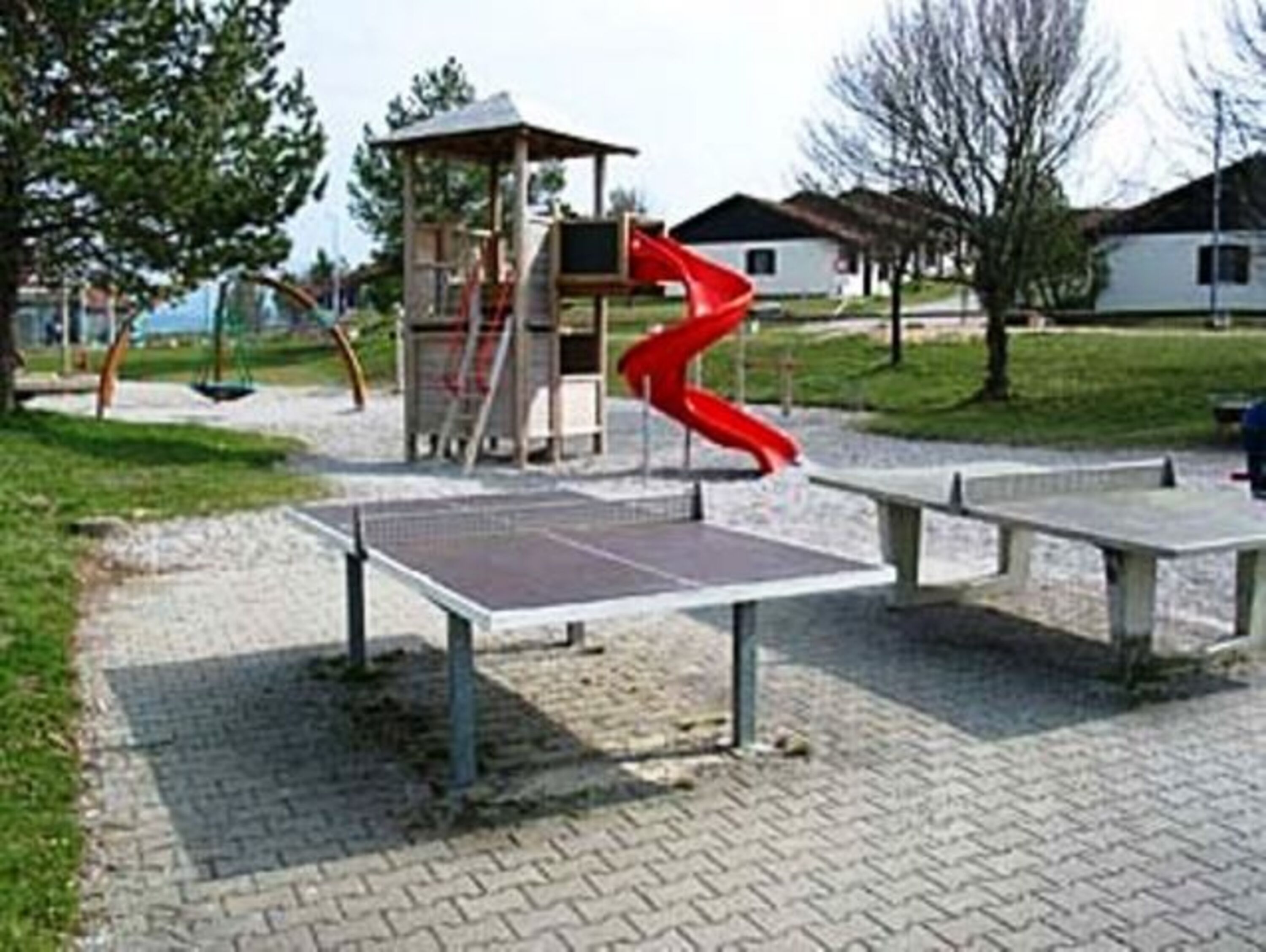 Der Spiel- und Bolzplatz vom Feriendorf