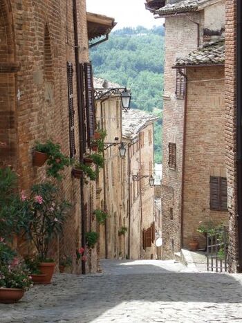 Sarnano, unser Nachbarort