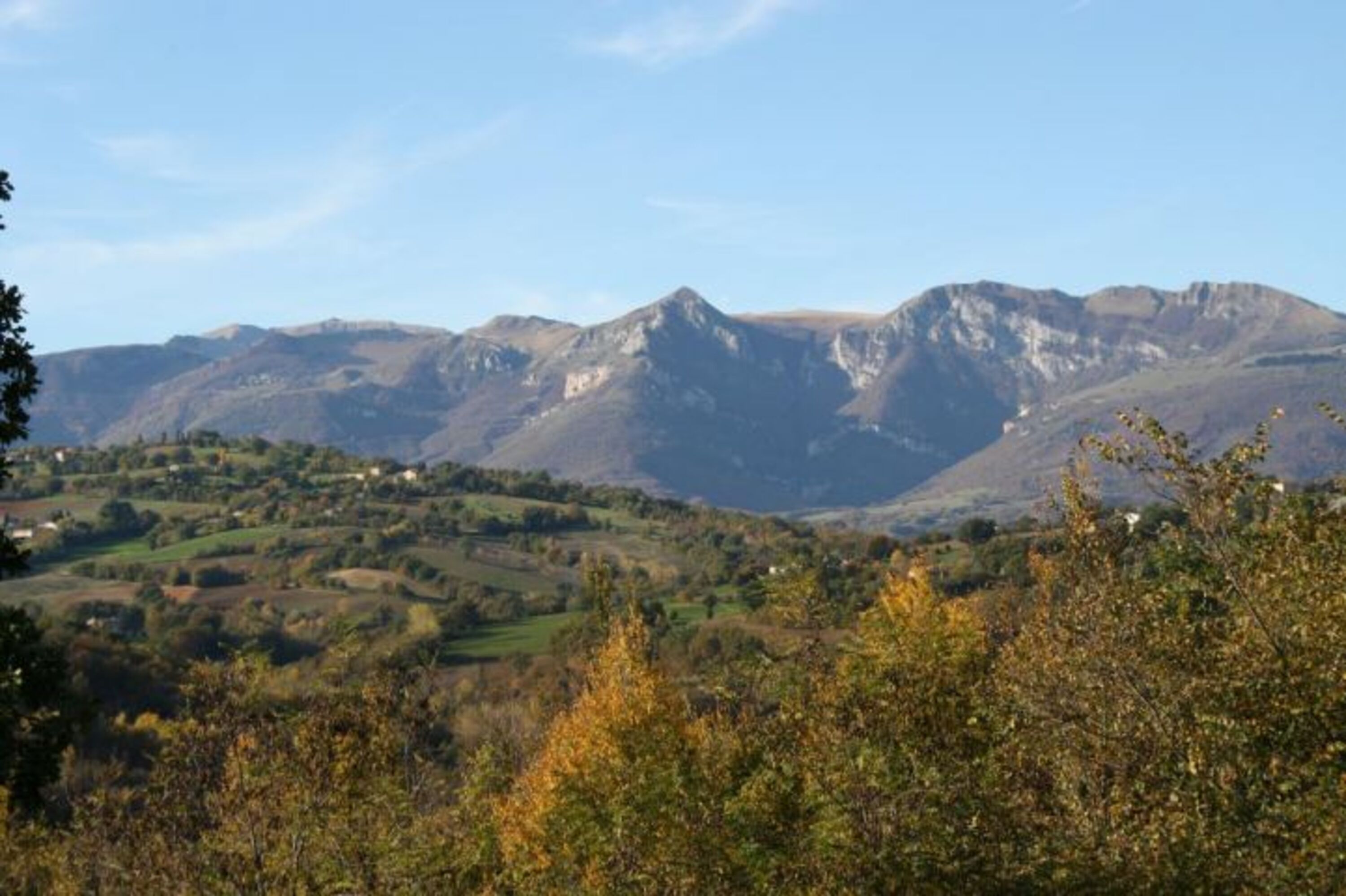 Blick aus dem Schlafzimmerfenster