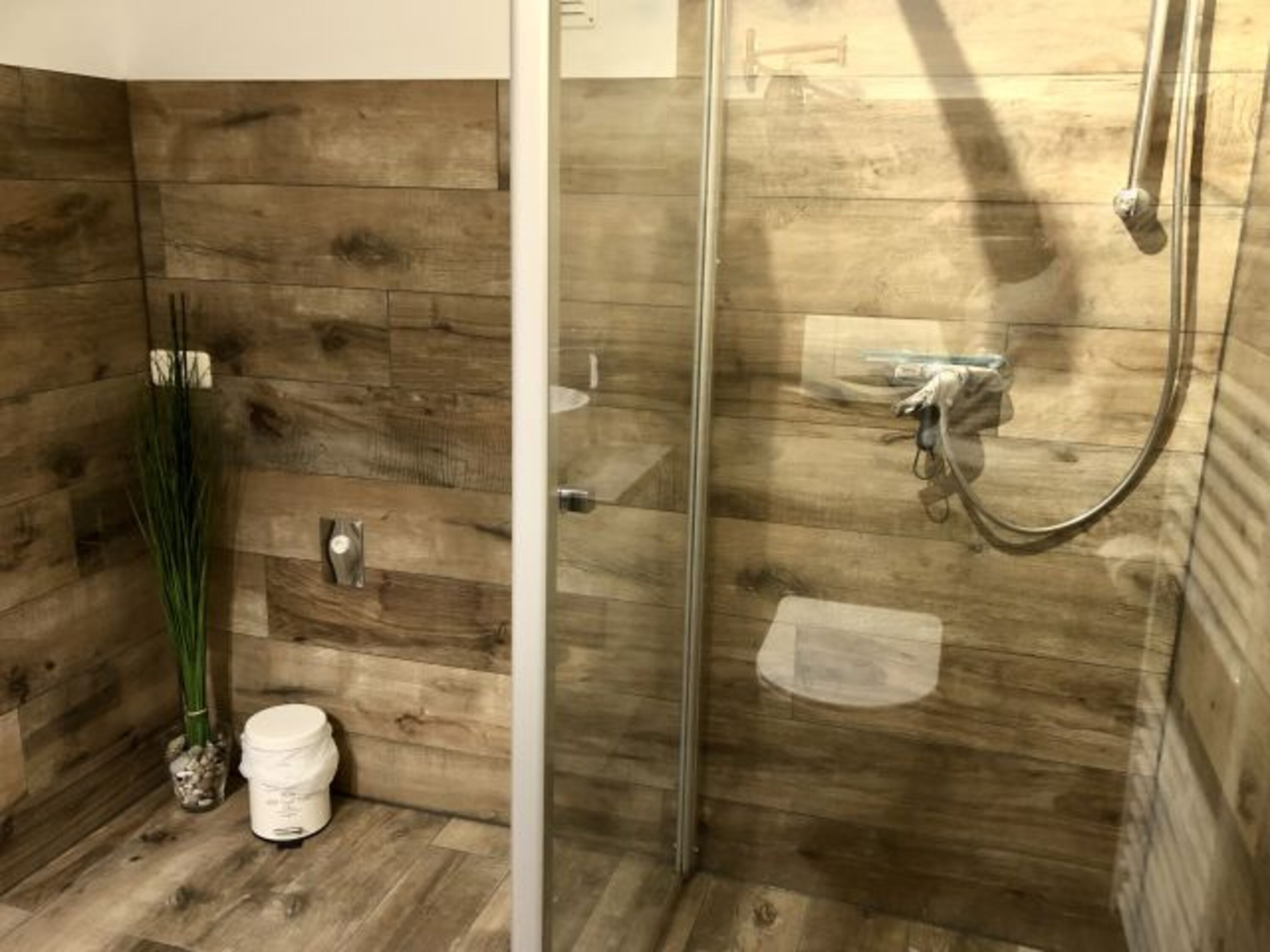 mit Walk-In-Dusche