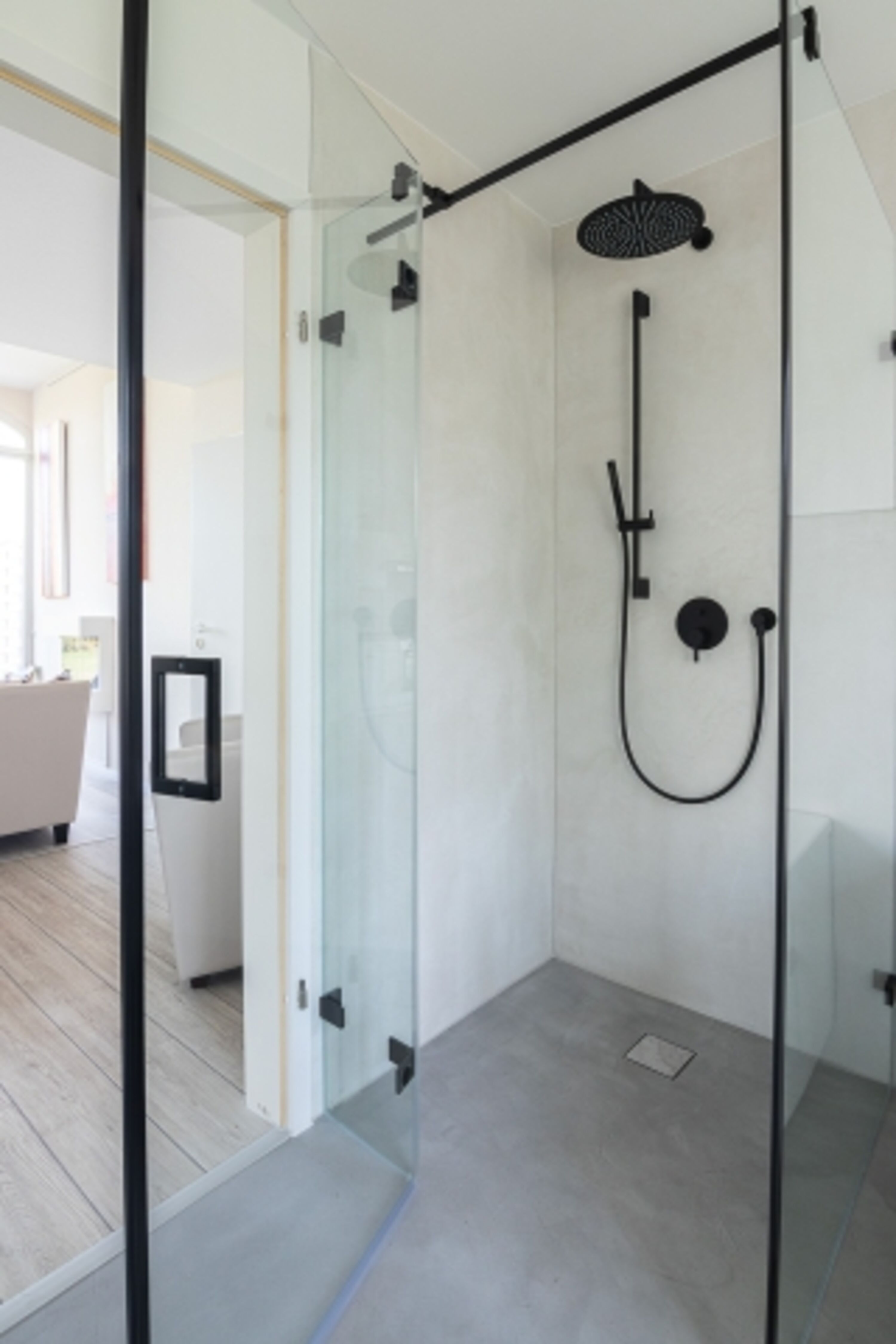 Dusche Erdgeschoss