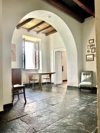 Der Eingang direkt ins Wohnzimmer