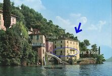 Palazzo direkt am Comersee mit Garten