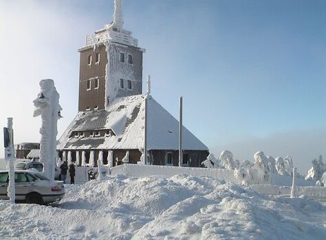 Wetterwarte am Fichtelberg