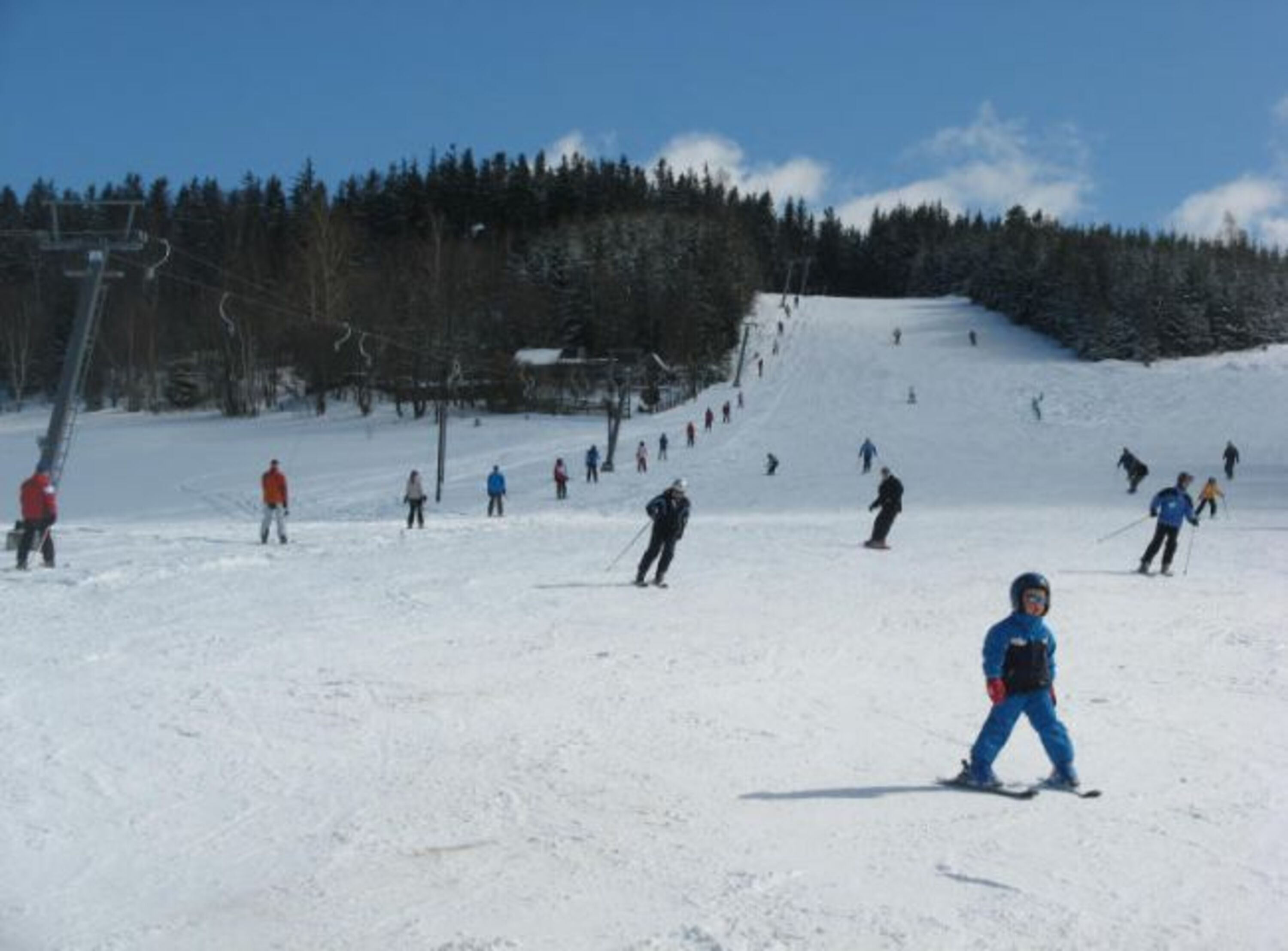 Skilift in Crottendorf am Schießberg