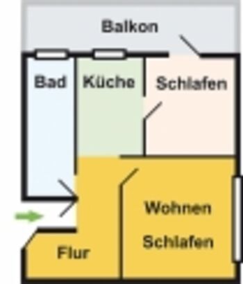 Fewo. Sylt Grundriss