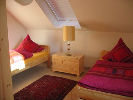 Eines der Schlafzimmer