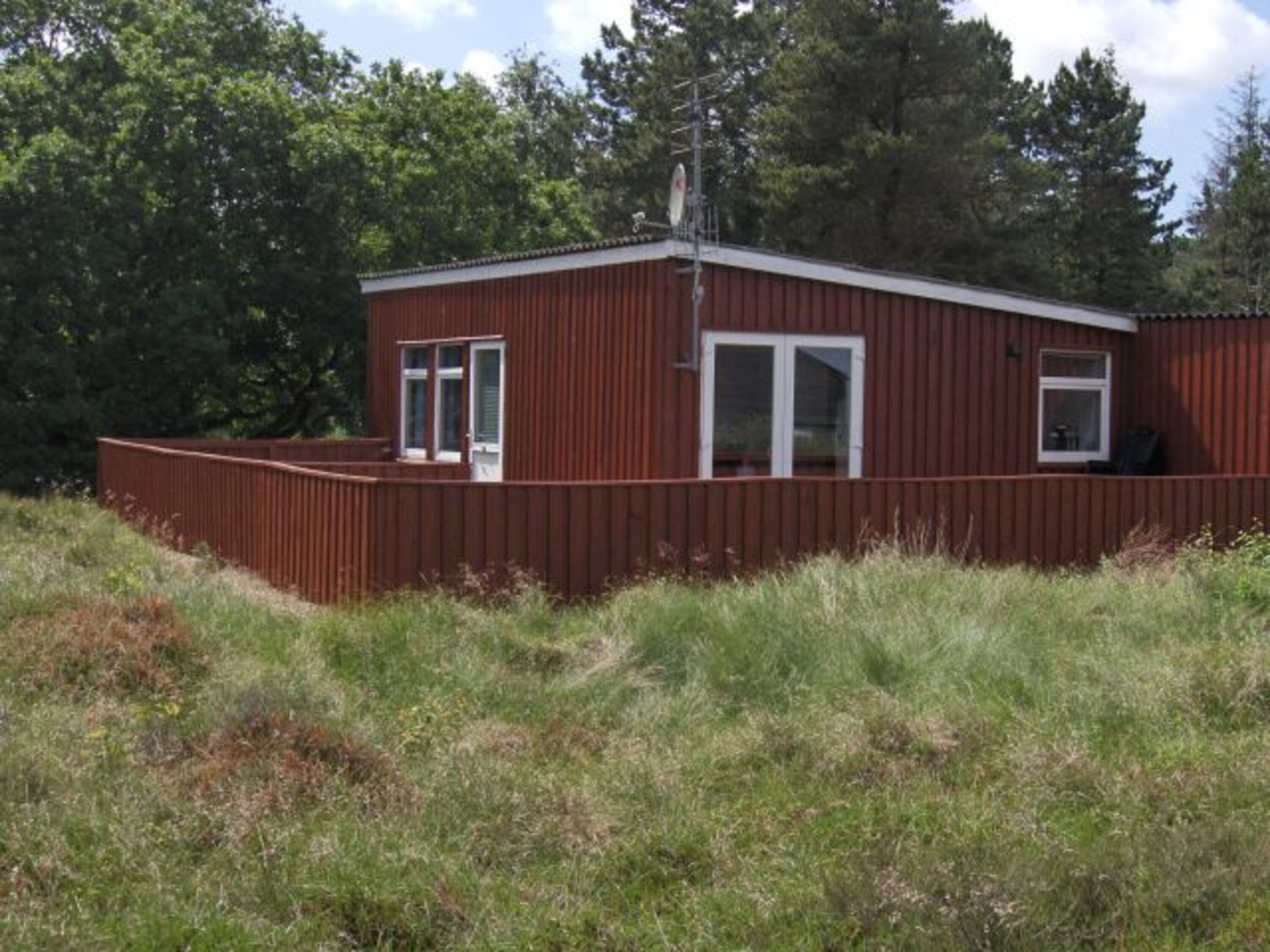 Geschlossene Terrasse - gut für Hunde