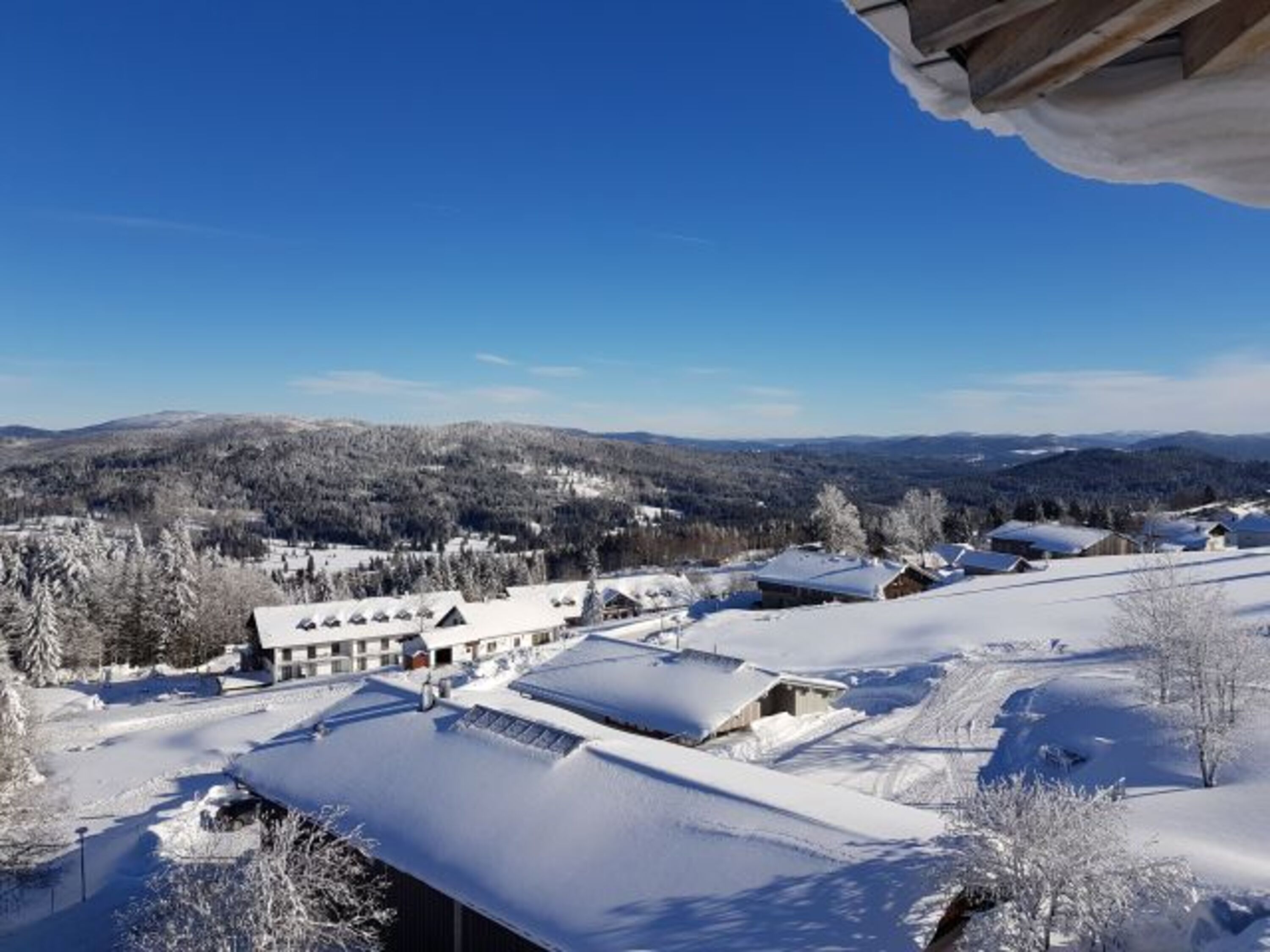 Aussicht vom Hotel