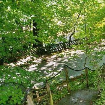 Treppenaufgang zum Haus