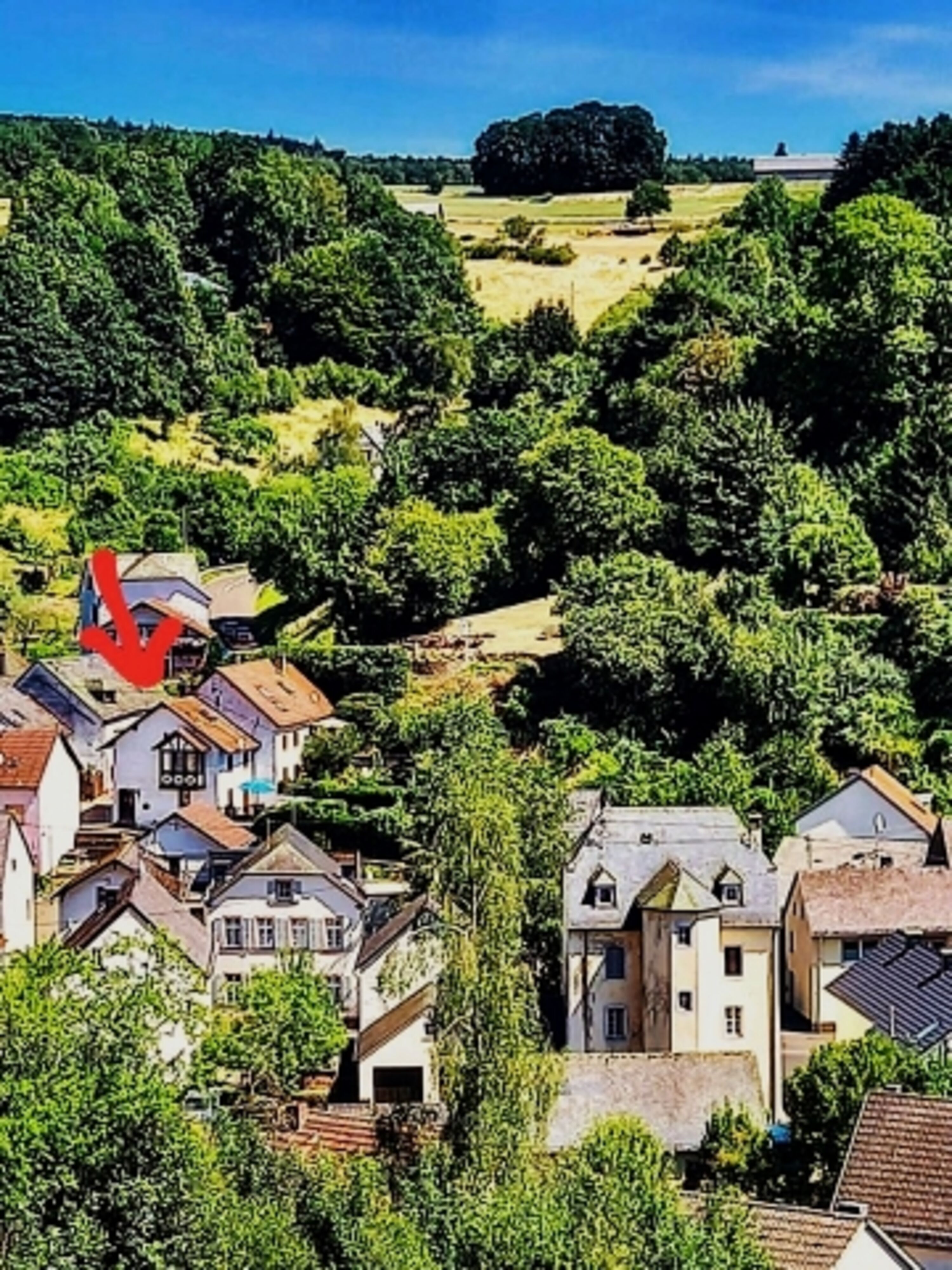Haus = Pfeil