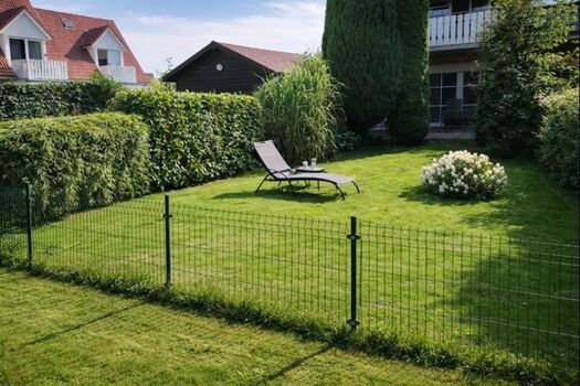 eingezäunter Garten