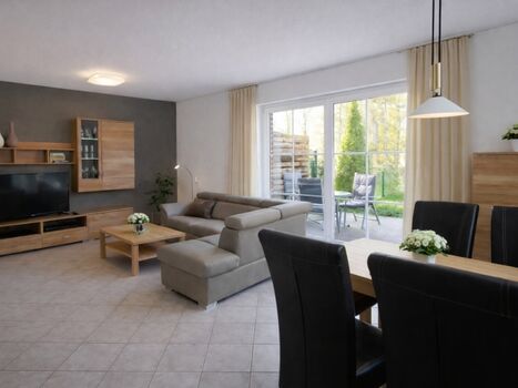 Erdgeschoßwohnung mit Garten