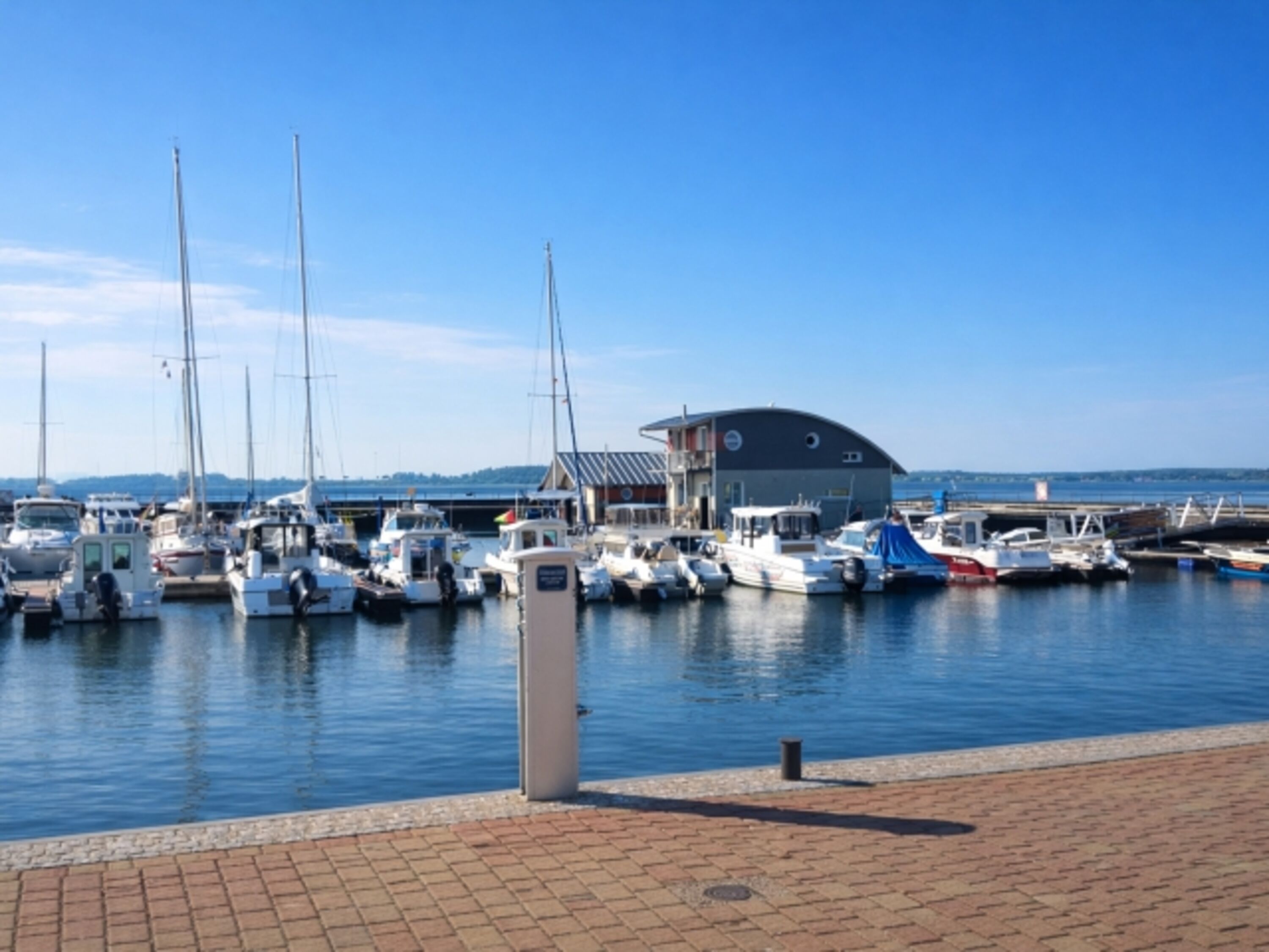 Hafen Wiek 500 m entfernt