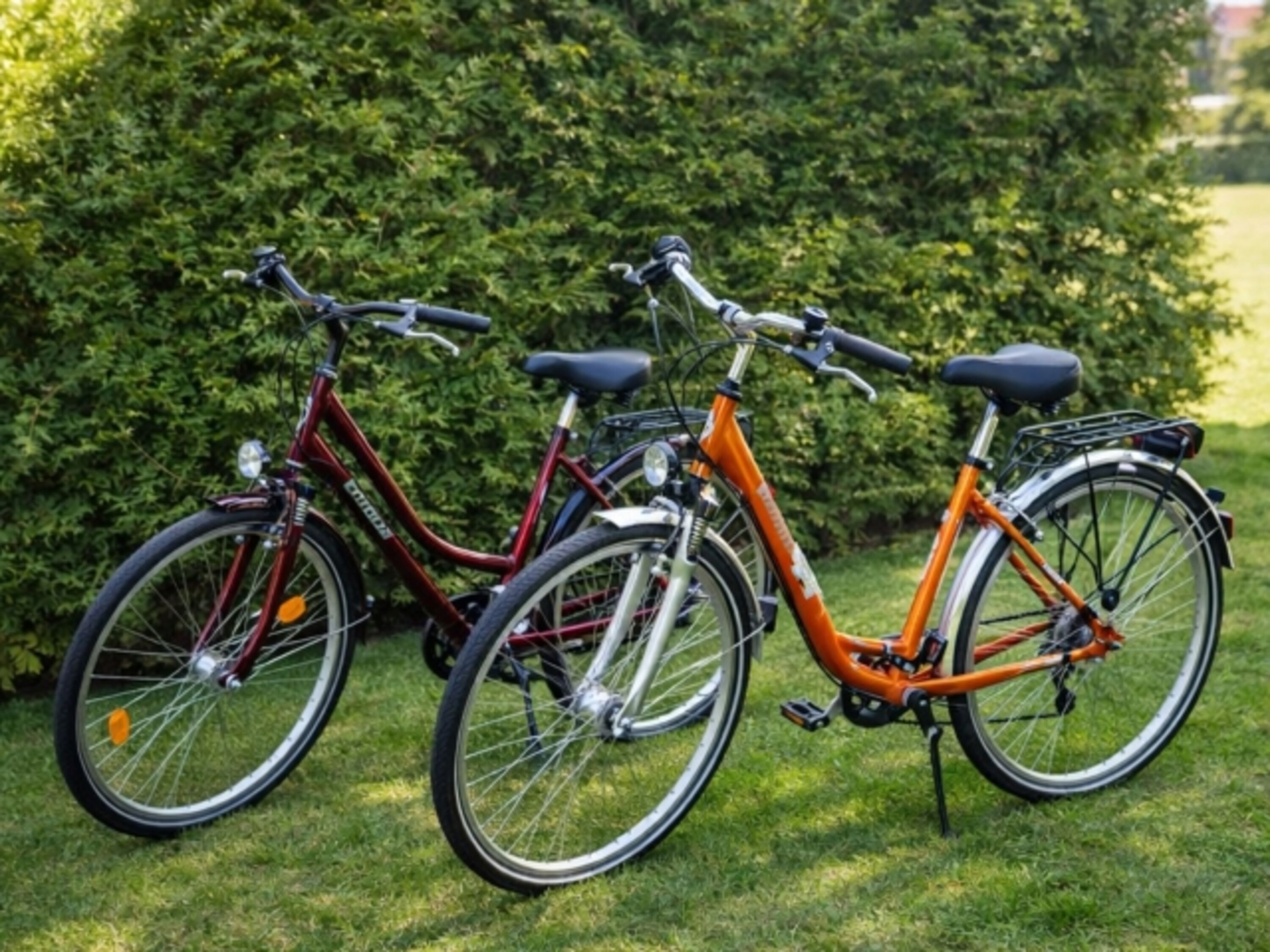 2 Fahrräder gehören zur Wohnung