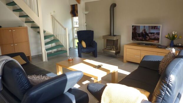 Wohnzimmer mit Gazkamin