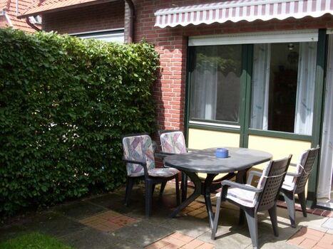 Terrasse sichtgeschützt