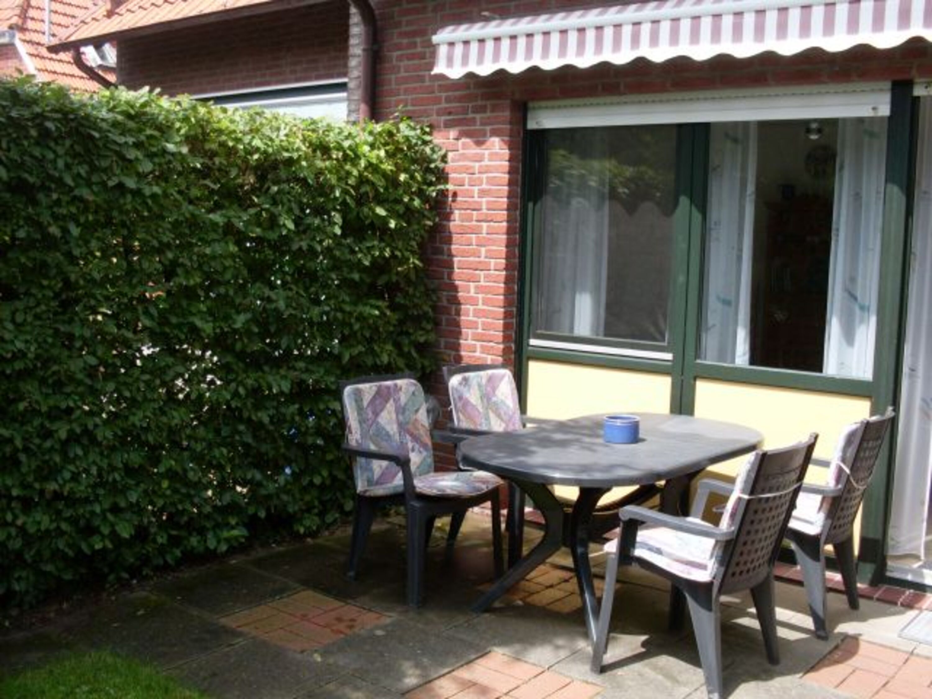 Terrasse sichtgeschützt