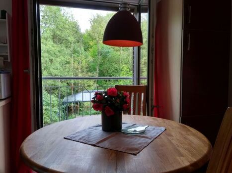 Ausblick vom Esstisch