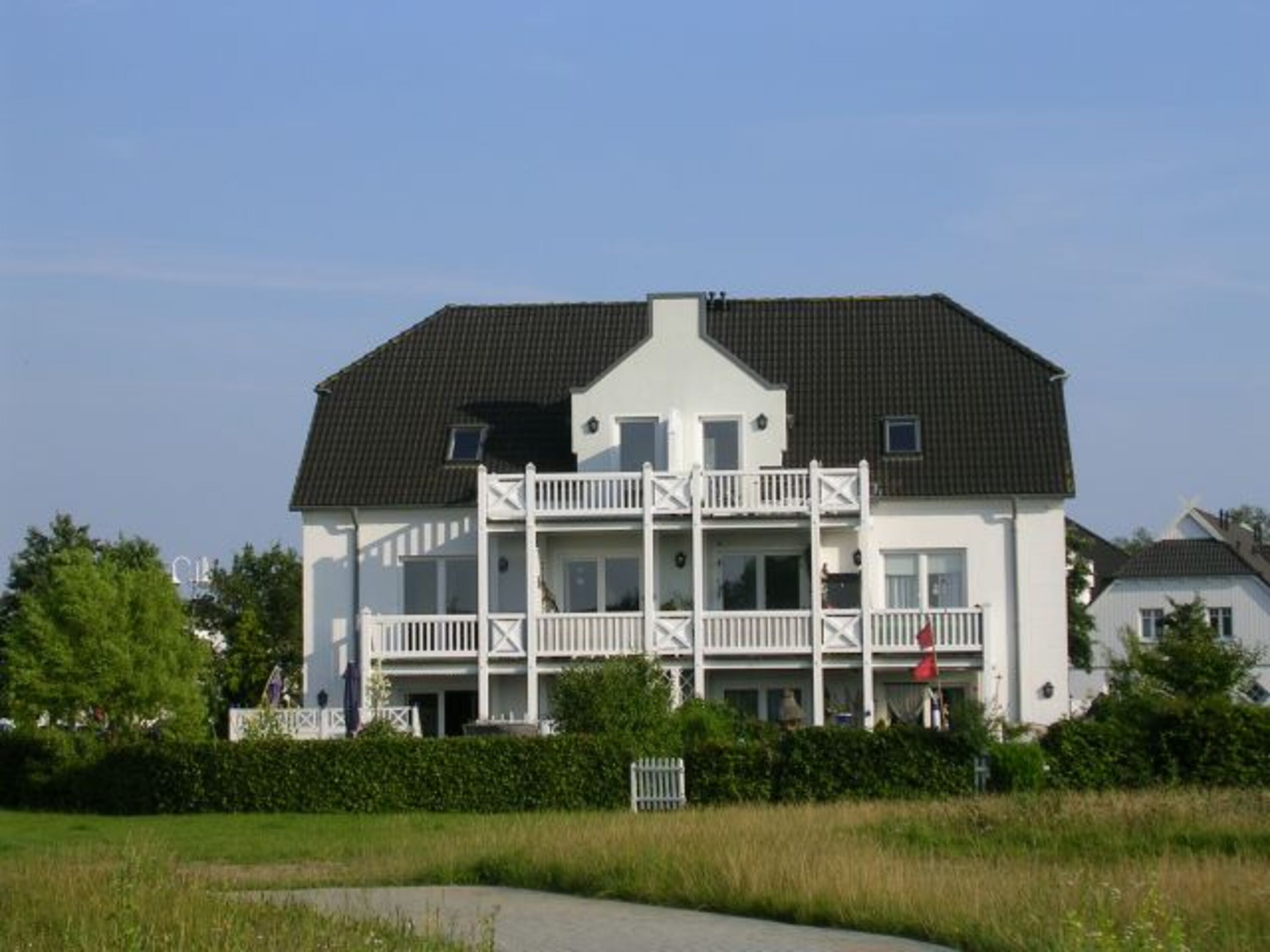 Südseite des Hauses