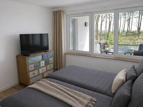 Zweibettzimmer mit TV