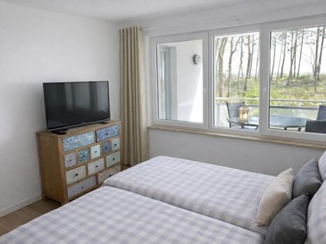 Zweibettzimmer mit TV