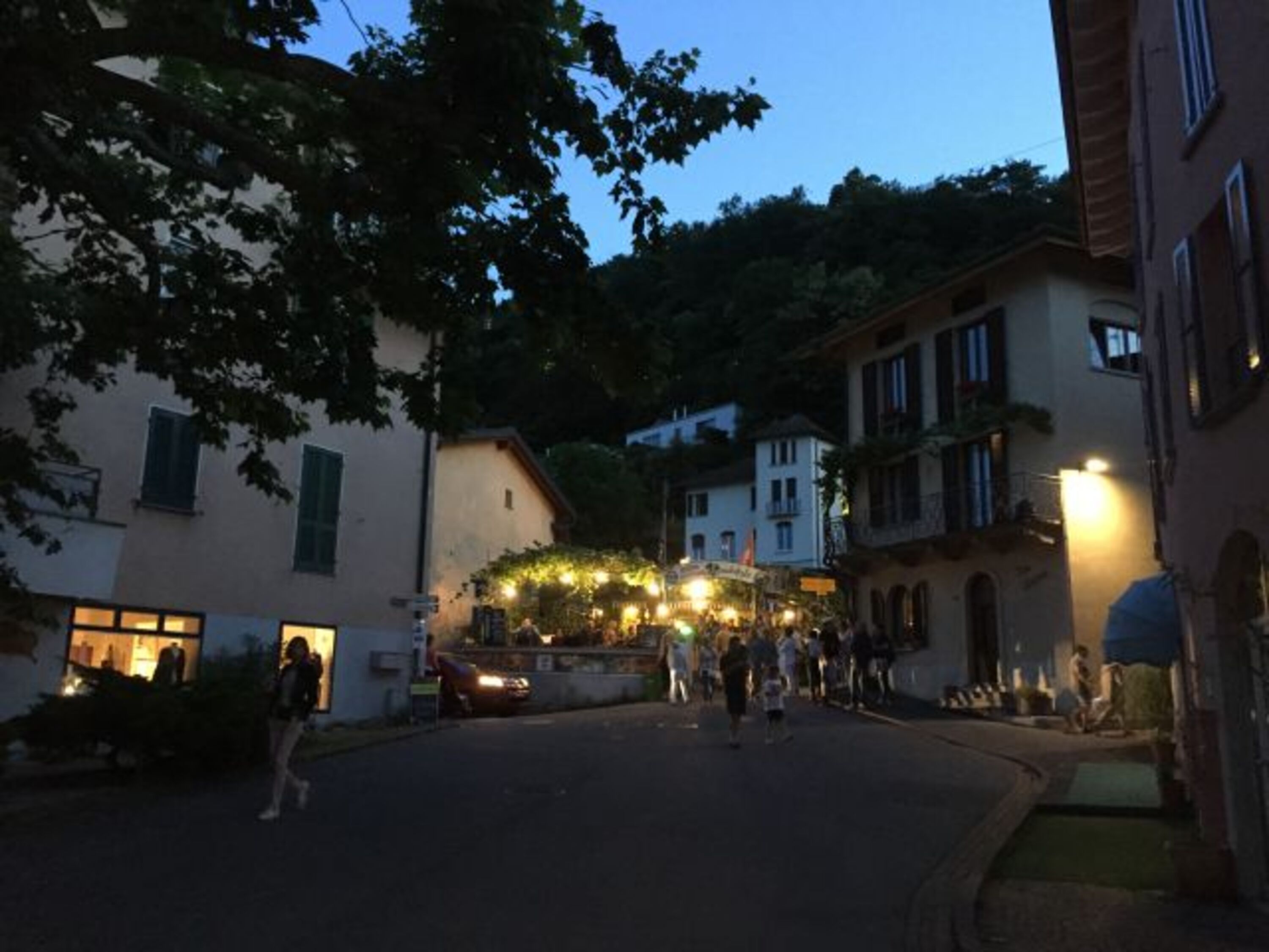 Sicht vom Piazza