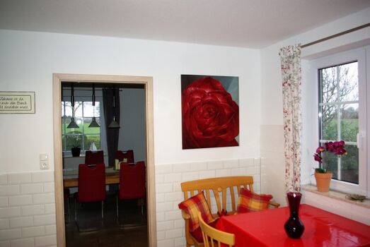 Eßplatz in der Küche