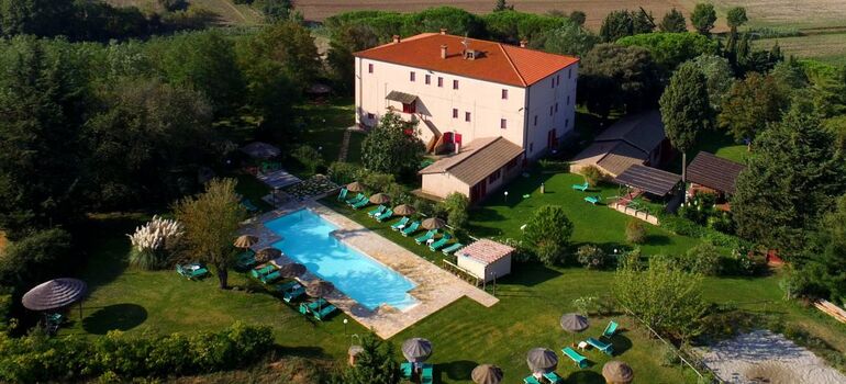 Toscana am Meer, Landgut mit Pool nur 5 Minuten vom Strand