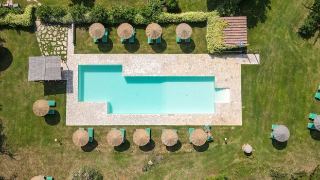 unsere Pool, ab April bis Ende der Saison geoeffnet