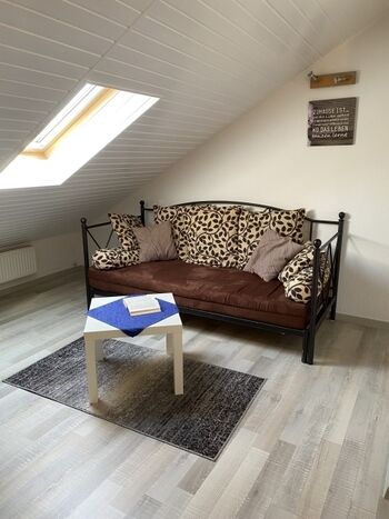 Galerie Obergeschoss mit Schlafcouch 