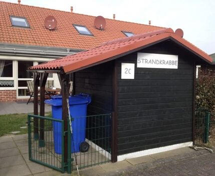 Eingezäunter Gartenbereich